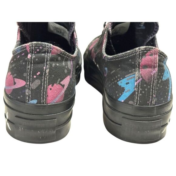 Converse CTAS Platform Galaxy Moon Phase Sneakers Woman’s 9 All Star - Picture 6 of 10